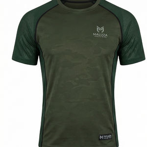 T-shirts de sport tricotés sans coutures tendance 2026 pour hommes, anti-transpiration, anti-bactériens, résistants aux squats, pour le yoga et le fitness (collection privée) - Product Image 1