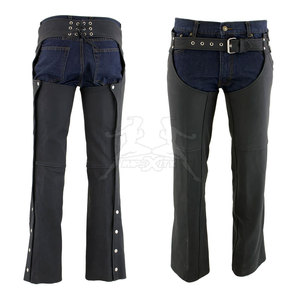 Good Quality Full Leather <b>Chaps</b> Smooth Finish Full Leather <b>Chaps</b> Designed For Everyday <b>Riding</b> And Outdoor Wear - Product Image 4