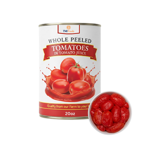 Fabricante de Vietnam Ofrece Tomates Pelados en Jugo de Tomate de Primera Calidad en Lata de 20oz, Gran Oferta - Product Image 1