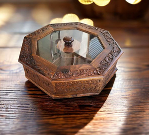 Boîte de rangement pour fruits secs en bois de haute qualité, finition premium, idéale pour offrir en cadeau, récipient de rangement alimentaire en bois pour la cuisine - Product Image 3