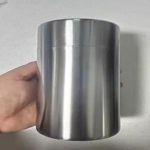 Boîte de rangement de cuisine en acier inoxydable très vendue, pot métallique pour épices, pot en acier inoxydable sécurisé pour table - Product Image 1