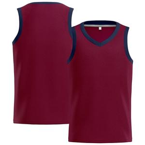 Custom Basketball Team Jersey Lightweight Breathable <b>Mesh</b> Uniform Quick Dry Sleeveless Athletic Sports <b>Shirt</b> - Product Image 5