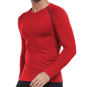 Camiseta de Compresión de Manga Larga con Diseño Personalizado para Hombre, Camisetas de Gimnasio al por Mayor, Camiseta de Manga Larga con Logotipo Personalizado - Product Image 5