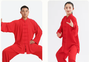 ชุดกังฟูผ้าฝ้ายสีขาว ทรงปกติ ระบายอากาศได้ดี สำหรับผู้ใหญ่ ใส่ได้ทั้งชายและหญิง - Product Image 5