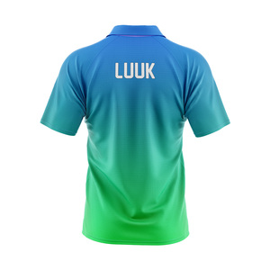 High Quality Anti Wrinkle Custom Printed Front Logo Short Sleeve Polyester/Cotton Knitted Polo Shirts for <b>Coaches</b> & Casual Wear - Product Image 6