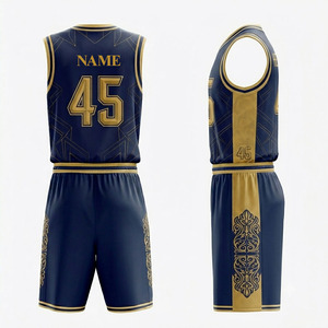 High-Performance Lightweight Breathable 100% Polyester Fabric Unisex Adult Basketball Uniform <b>Custom</b> Design Digital Printing - Product Image 3