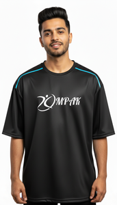 T-shirt pour homme surdimensionné à sublimation, streetwear décontracté, tendance de la mode - Product Image 4