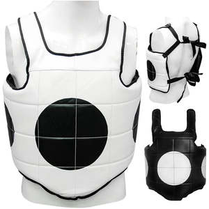 Protection corporelle de boxe la plus vendue avec mousse haute densité pour la sécurité de la poitrine et des côtes, protège-poitrine durable pour la boxe et le kickboxing - Product Image 1