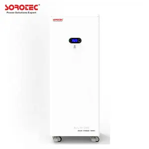 Orotec-inversor híbrido de energía de 24V, todo en uno, 8kw 10kwh y batería de litio 48V