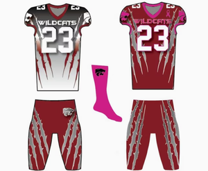 Ensemble d'uniformes de football américain personnalisés en gros pour équipes adultes et jeunes, avec sublimation et twill - Product Image 4