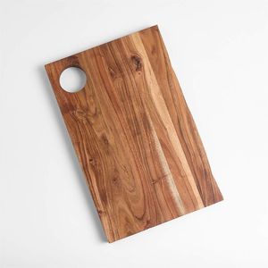 Tabla de cortar carne de madera maciza para uso de carnicero, picnic, camping, viajes, tabla de cortar ecológica, precio al por mayor - Product Image 4