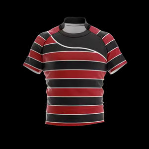 Tenue de rugby personnalisée entièrement sublimée, uniforme de sport unisexe, kits de rugby OEM, maillot 100% polyester, séchage rapide, respirant - Product Image 4