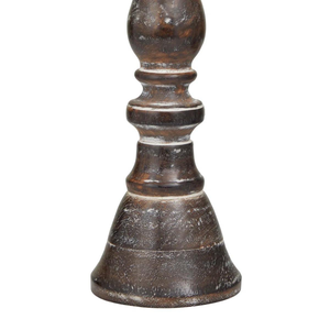 Candelabro de Madera de Primera Calidad, Ecológico, con Acabado Pulido, Diseño de Logotipo Personalizable con Grabado en Relieve, Estilo Rústico/Campestre - Product Image 2