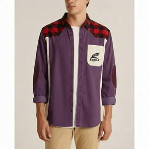 เสื้อเชิ้ตเดนิมถักแขนยาวคุณภาพดีที่สุดสำหรับผู้ชาย เสื้อลำลองขายดี รับสกรีนโลโก้ ระบายอากาศได้ดี - Product Image 6