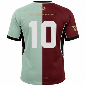 เสื้อคอร์นโฮลแบบสั่งทำสำหรับผู้ชาย เสื้อทีมสำหรับการแข่งขัน ระบายเหงื่อได้ดี พร้อมหมายเลขและโลโก้แบบพิมพ์ลาย - Product Image 3