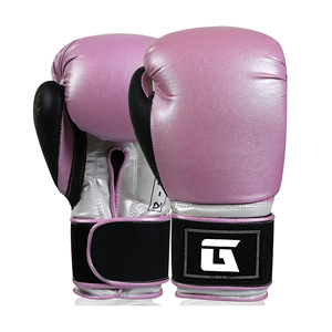 Guantes de entrenamiento de boxeo personalizados, duraderos, de cuero PU, con acolchado multicapa, para sparring y golpeo en el gimnasio. - Product Image 1