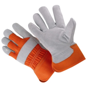 Guantes de Trabajo Resistentes, Cómodos y Suaves, de Piel de Vacuno, Antivibración, Resistentes a la Abrasión, con Puño de Seguridad, para Jardinería y Trabajos de Elevación - Product Image 1