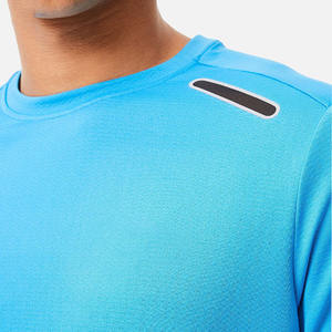 Nouvel ensemble de sport d'été respirant OEM pour homme : T-shirt décontracté en coton à manches courtes et coupe ample avec short - Product Image 4