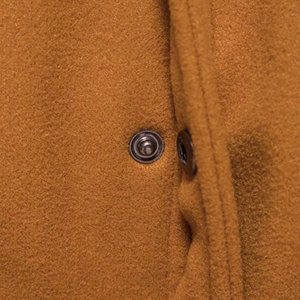 Daily Men Varsity Jacket Easy Wear Design <b>Button</b> Closure Ribbed Collar And Comfortable Fabric Perfect For Everyday Casual Style - Product Image 3