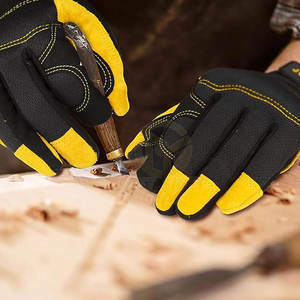 Guantes Profesionales de Mecánico para Reparaciones con Dorso Transpirable y Agarre Fuerte en la Palma - Product Image 6