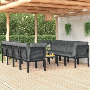 Ensemble de salon de jardin noir et gris - Product Image 1