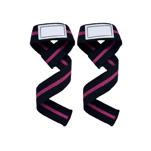 Sangles de poignet en coton robustes pour la musculation, l'haltérophilie, le powerlifting, la musculation, la gym et le fitness – Attelle de poignet - Product Image 3