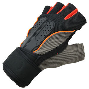 Meilleurs gants de sport unisexes en cuir à demi-doigts, personnalisables, légers, écologiques, durables, pour l'entraînement et l'extérieur - Product Image 4
