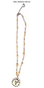 Collar de Corazón Multicapa con Cuentas de Hueso, Cuentas Redondas, Joyería de Moda Unisex, Estilo Étnico, Pieza Hecha a Mano, Venta al por Mayor - Product Image 3