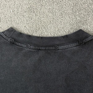 Camiseta Unisex de Corte Holgado, Manga Corta, Cuello Redondo, 100% Algodón Tejido, Ecológica, con Logotipo Personalizado - Product Image 4