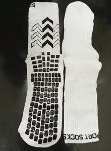 Non Slip Yoga Pilates Running dance Sports <b>Socks</b> White Ankle <b>Length</b> Anti Slip Dot Pattern Cotton Nylon spandex Knitted Adult - Product Image 4