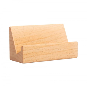Organisateur de bureau en bois pour cartes de visite, porte-cartes personnalisé, artisanat, best-seller, support de cartes en bois - Product Image 6