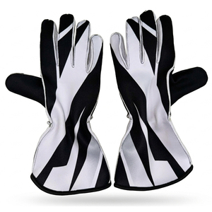 Gants de moto en cuir véritable de haute qualité, paume renforcée, gants de motard, gants de moto de protection personnalisés OEM, robustes - Product Image 3