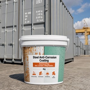 Weatherproof <b>Waterproof</b> Protective Coating Eco Friendly For Shipping Container 1K Steel Panel Low VOC Outer Surface - Product Image 1