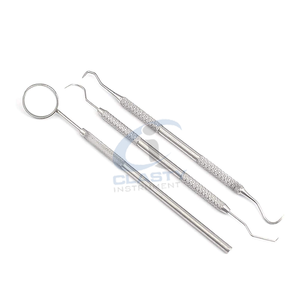 Low MOQ Dental <b>scraper</b> manual oral hygiene tool tartar removal kit dental pick instrument stainless steel teeth <b>cleaning</b> tool - Product Image 4