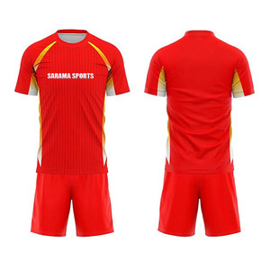 Últimos Diseños de Camisetas de Fútbol de Alta Calidad, Uniformes de Fútbol con Sublimación Completa para Equipos - Product Image 1
