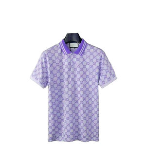 Chemises de haute qualité à séchage rapide, respirantes, en mélange de polyester et de coton, nouveau style, sur mesure, vêtements décontractés, polo pour hommes - Product Image 5