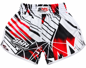 Conjunto de Entrenamiento de Muay Thai Personalizado para Hombre, Camiseta de Cuello en V Sublimada, Pantalones Cortos de Boxeo, Uniforme de Equipo de Lucha de Kickboxing - Product Image 5
