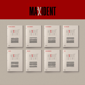 Stray Kids MAXIDENT CASE Ver K-Pop Libro Electrónico (CD) con Materiales de Papel y Plástico en Coreano para Todas las Edades - Product Image 5