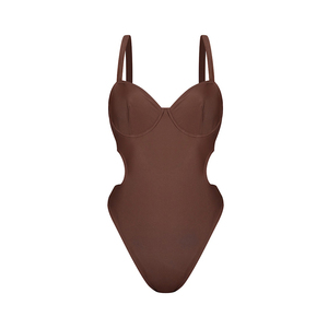 Maillot de bain une pièce uni pour femme, sexy, push-up, collection été, fabrication OEM & OCM - Product Image 5