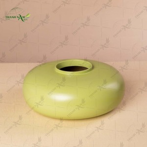Handcrafted Bamboo <b>Vase</b> with Sculptural Form A Timeless Accent for Modern Luxury Interiors - Product Image 4
