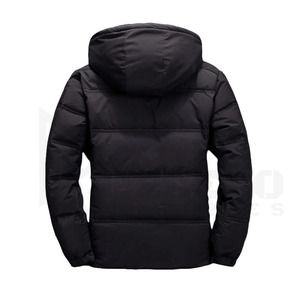 Chaqueta Acolchada con Capucha para Hombre, 300 GSM, Tela de Poliéster, Gruesa, Cálida y Aislante, Ropa de Invierno, Logotipo Personalizado - Product Image 5