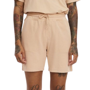 Pantalones Cortos de Algodón Beige Personalizados para Hombre, Cintura Elástica con Cordón, Bolsillos Laterales, Corte Holgado, Ropa Casual de Verano, Venta al Por Mayor - Product Image 1
