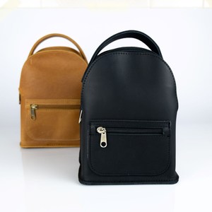 Custom Genuine Leather Mini <b>Backpack</b> Supplier OEM <b>Small</b> Vintage Real Leather <b>Women</b> Travel Other <b>Backpacks</b> Handbag LSBP-0023 - Product Image 5