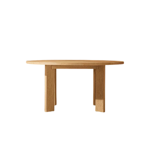 Luxury Modern <b>Outdoor</b> Dining <b>Table</b> Solid Teak Elegant <b>Round</b> Design Premium Durable Construction for Hotel Resort Furniture - Product Image 1