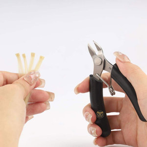 Pinzas para Remover Extensiones de Cabello con Queratina – Acero Inoxidable con Mango Antideslizante y Mini Cortadores Planos para Uso en Salones de Belleza - Product Image 5