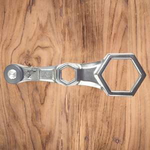 Llave de carraca reversible 4 en 1 con portapuntas, 72T, con disco y botón de presión, fabricada en Taiwán (ODM/OEM) - Product Image 1