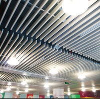 Plaque de plafond suspendu en aluminium perforée 600x600mm, ignifuge, pour stades, écoles, centres commerciaux - Fournisseur OEM