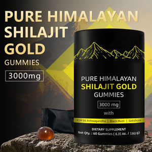 Gomitas de Shilajit del Himalaya de Marca Privada, Suplemento Dietético, Gomitas de Shilajit para Apoyar la Energía, la Fuerza y la Vitalidad - Product Image 2