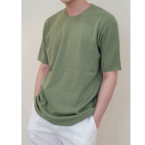 เสื้อยืดคอกลมคุณภาพสูง ปี 2026 ผ้าฝ้ายถัก 100% พิมพ์ลายดิจิตอล 220  โลโก้สั่งทำได้  แบบยูนิเซ็กส์ สำหรับผู้ชาย  เสื้อเปล่า  ส่งออกจากบังกลาเทศ - Product Image 5