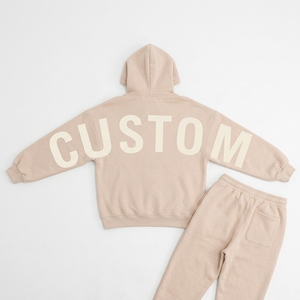 Premium Heavyweight Cotton Oversized Pullover Hoodies Custom Blank Fleece Tracksuit Unisex 500 GSM Drop Shoulder Hoodie Supplier - Product Image 3